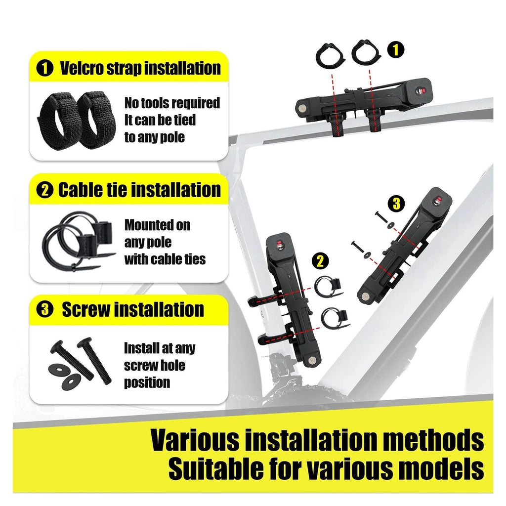 1.2-Meter Folding Steel Motorcycle Lock