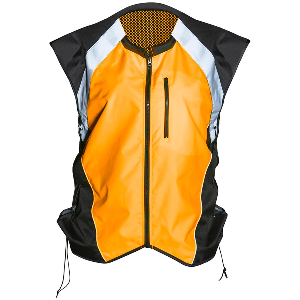 Badass Moto Reflective Vest with Pockets