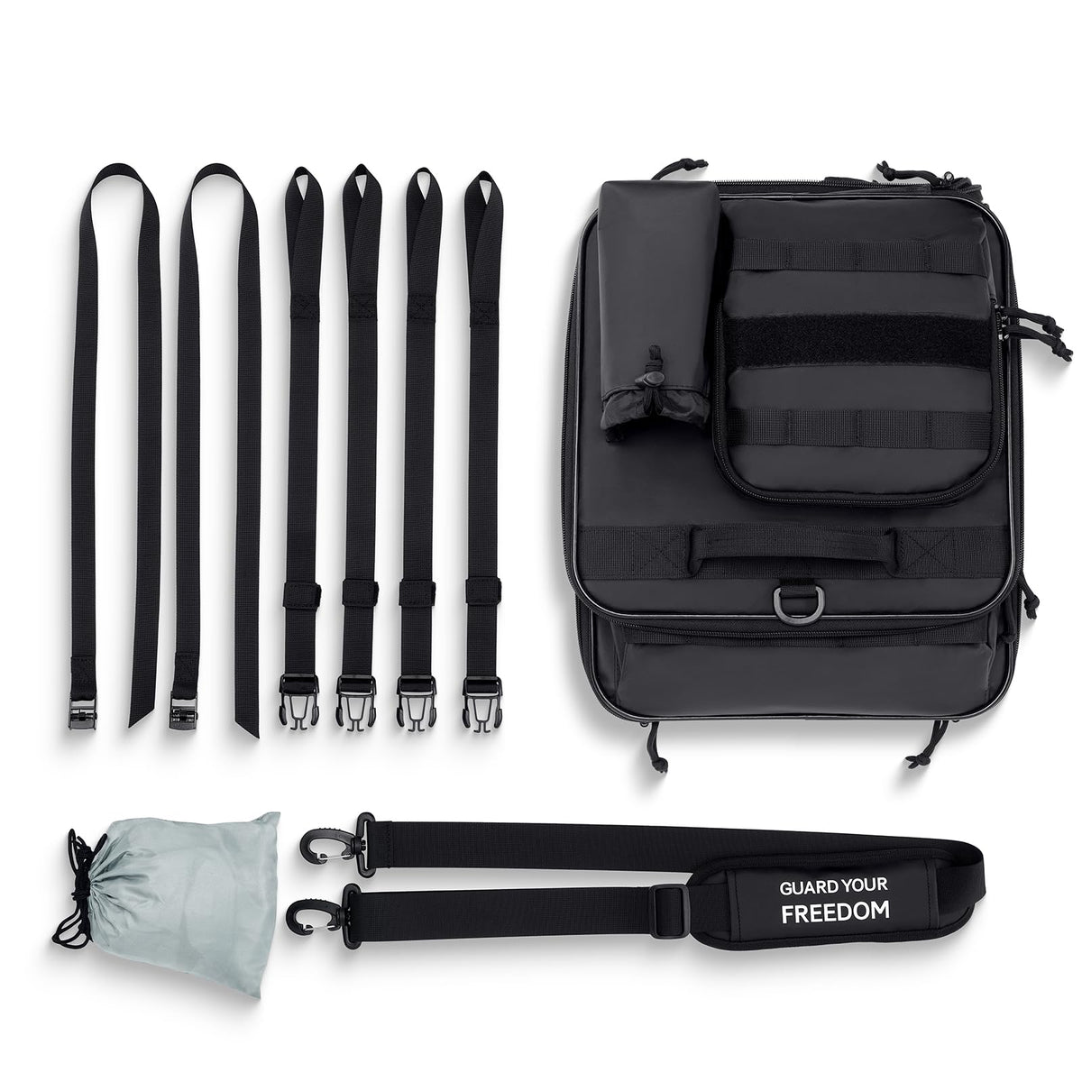 RIDEIRON 40–60L Expandable Motorcycle Tail Bag
