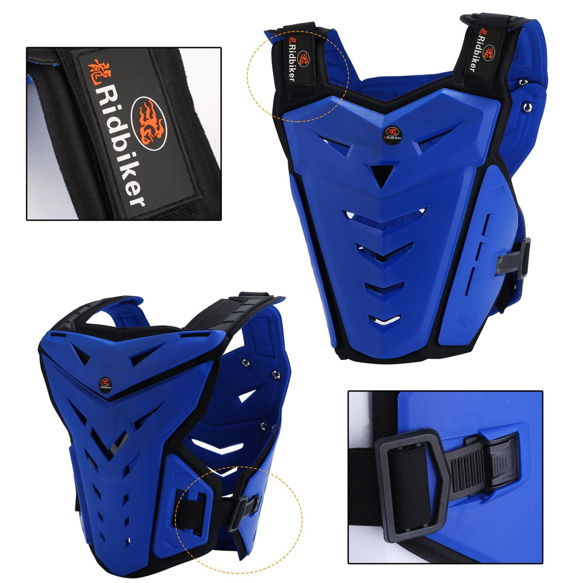 Motorcycle Chest and Back Armor Vest