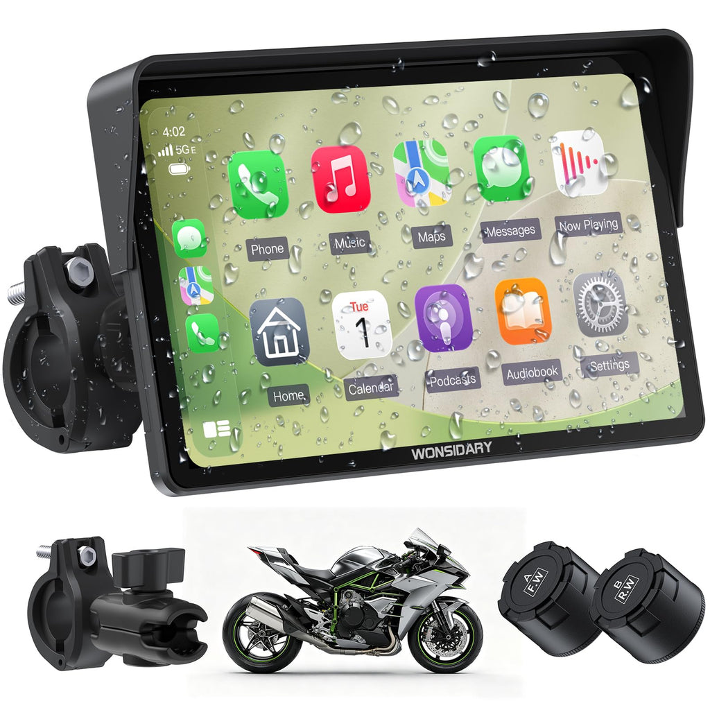 Wonsidary 7-Inch GPS and TPMS Display