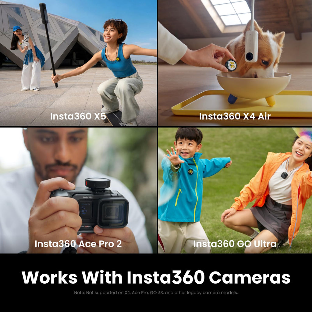 Insta360 X6 Action Camera and Mic Pro Bundle