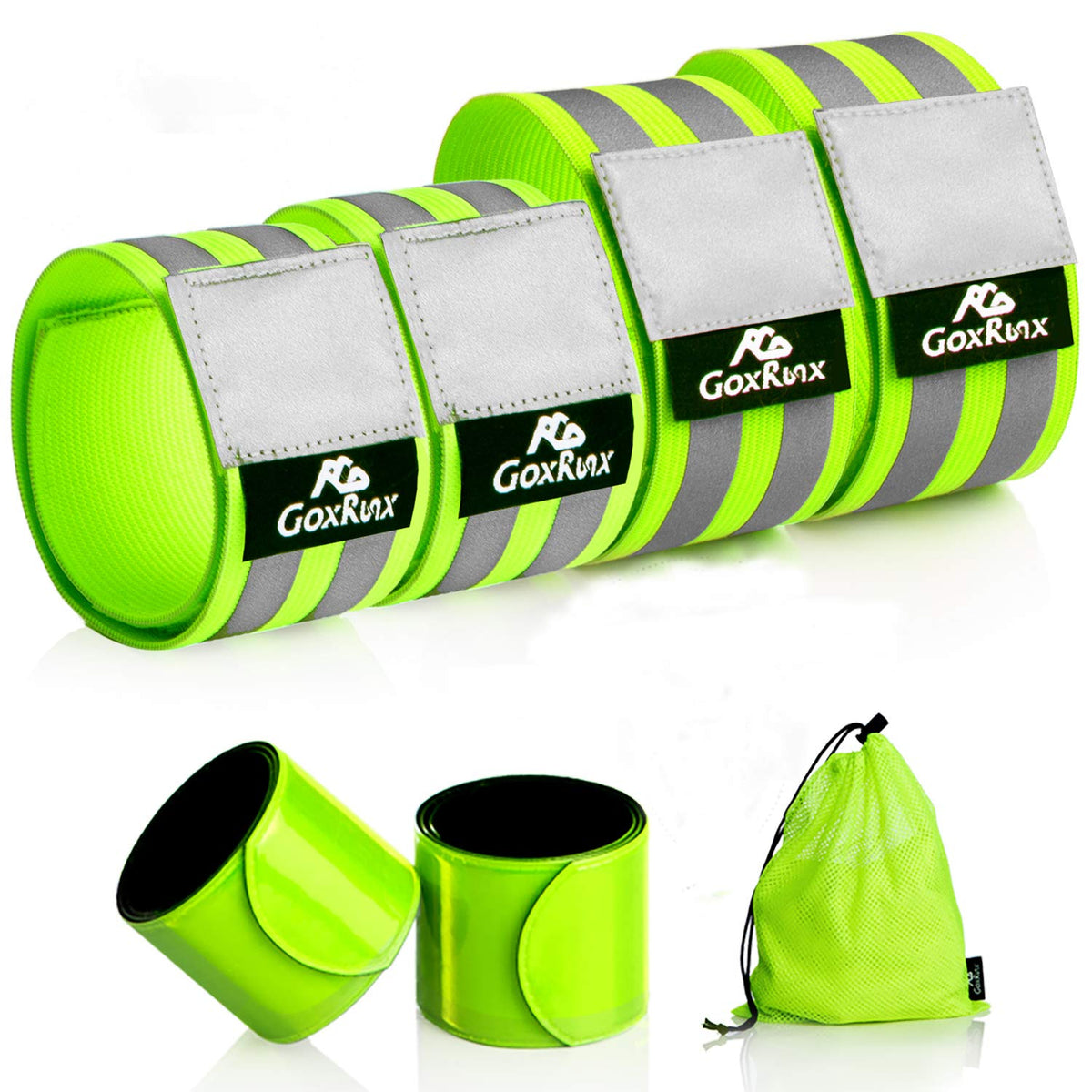 GoxRunx Six-Piece Reflective Band Set