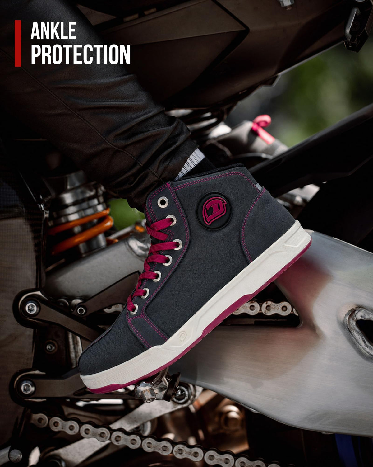 IRON JIA’S Protective Motorcycle Riding Shoes