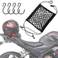 Double-Layer Motorcycle Cargo Net Set