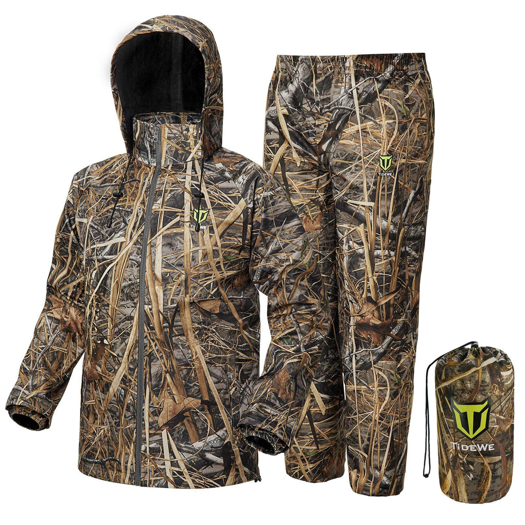 TIDEWE Lightweight Two-Piece Rain Suit