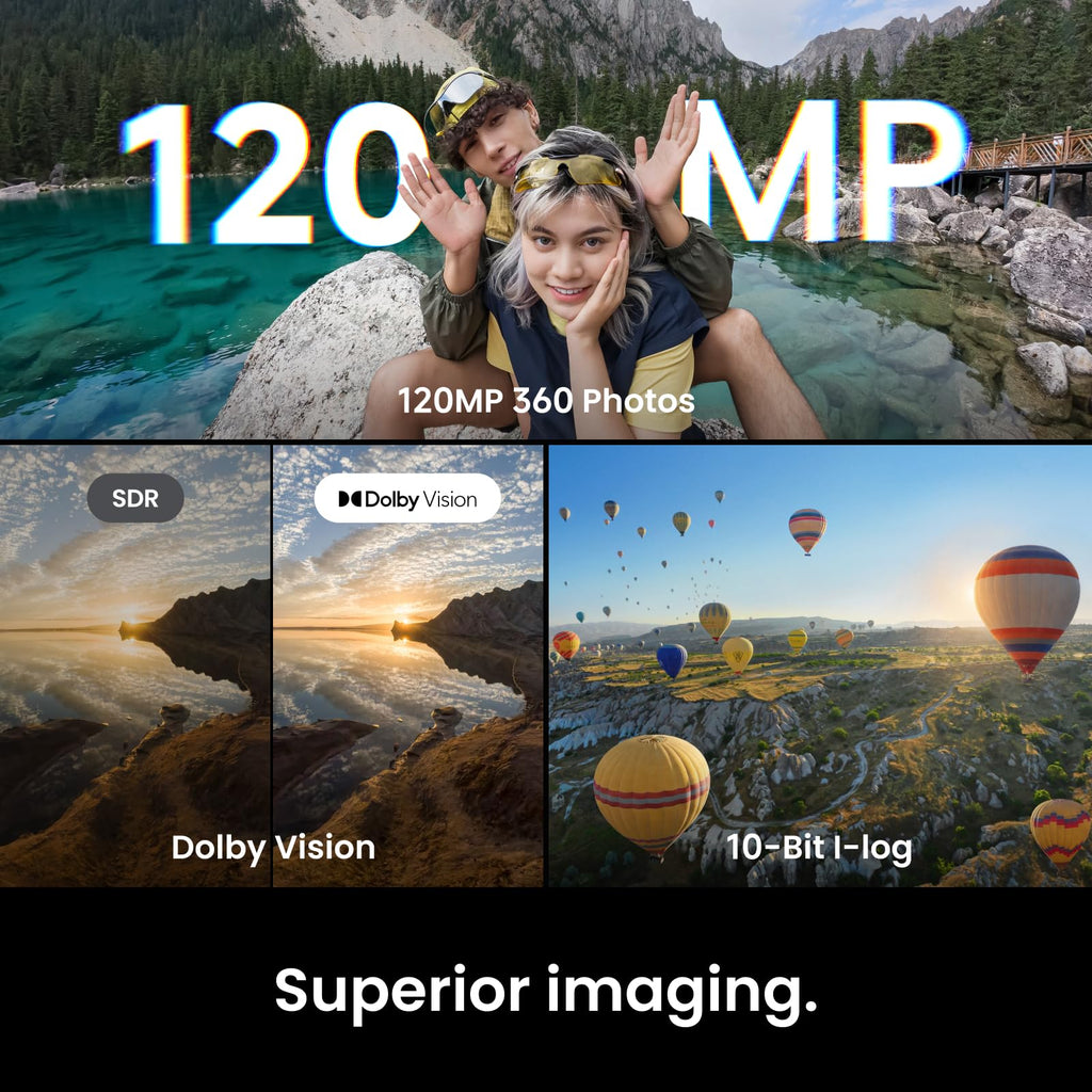 Insta360 X6 Action Camera and Mic Pro Bundle