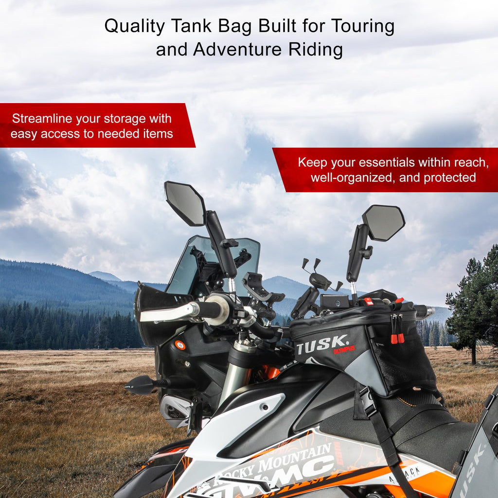 TUSK Olympus 4.5L Motorcycle Tank Bag