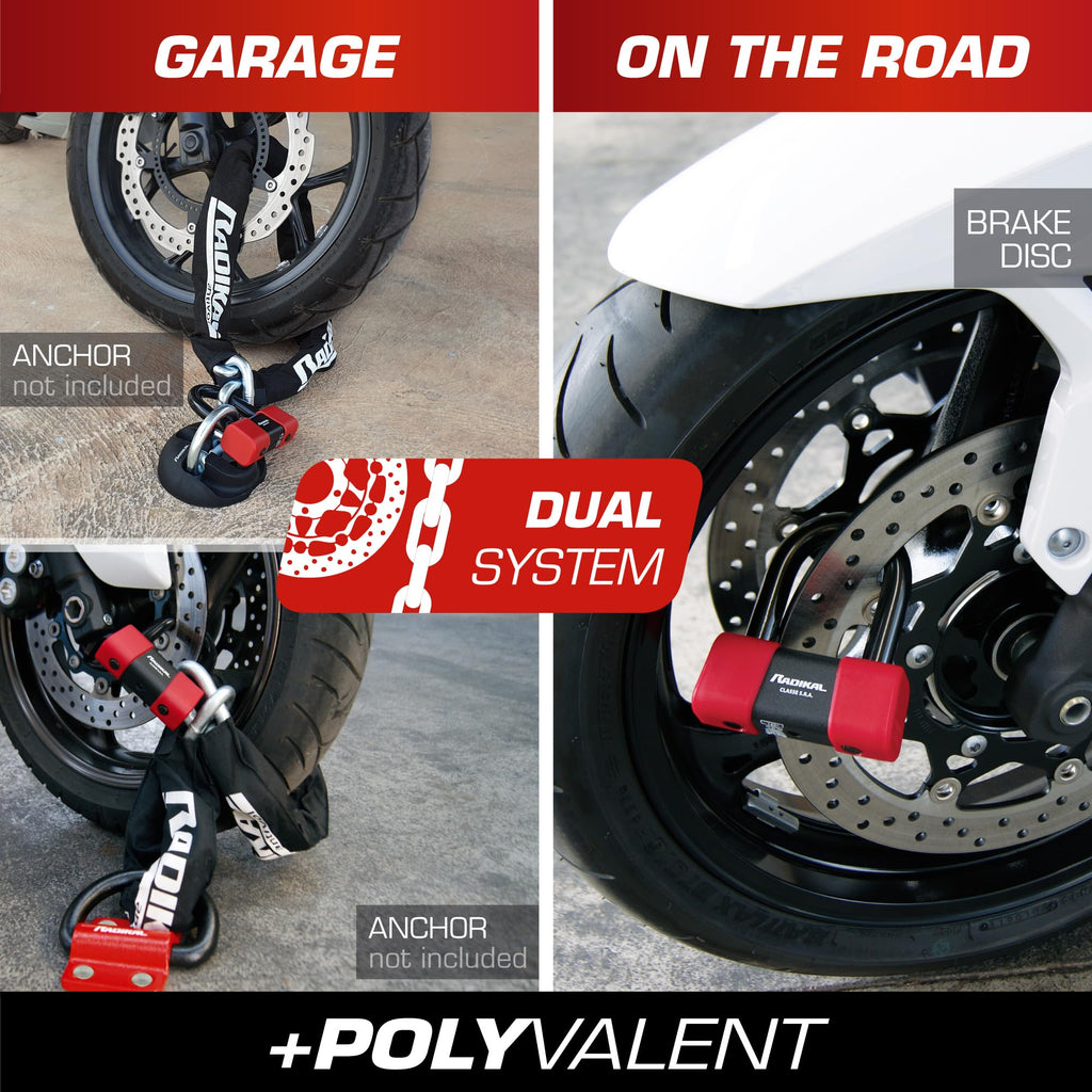 RADIKAL RK75 Chain and Disc Lock