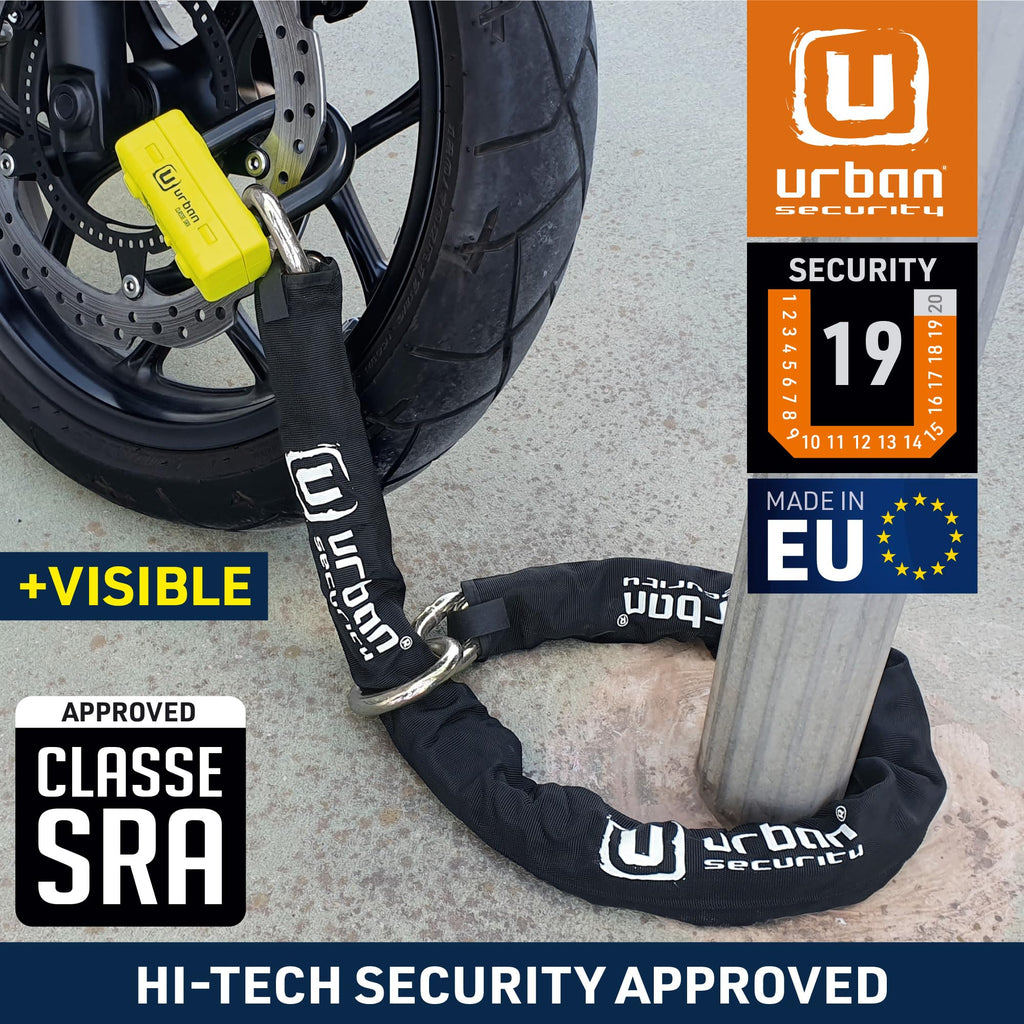 Urban Security Chain and Mini U-Lock Kit
