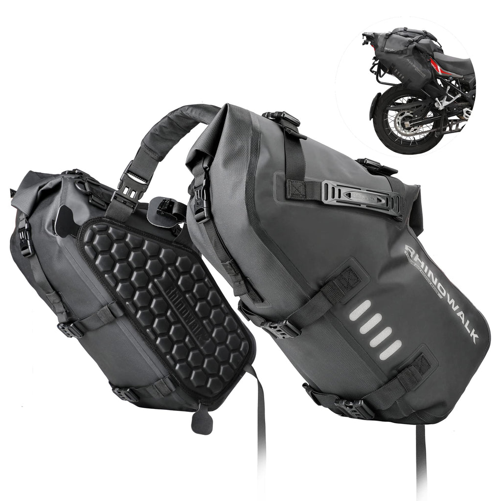 Rhinowalk Waterproof Motorcycle Saddlebags