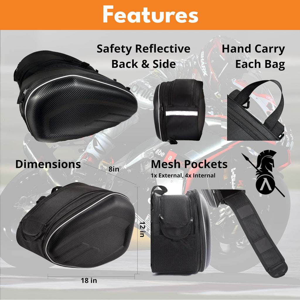 Spartan.ist Rear-Seat Soft Pannier Set