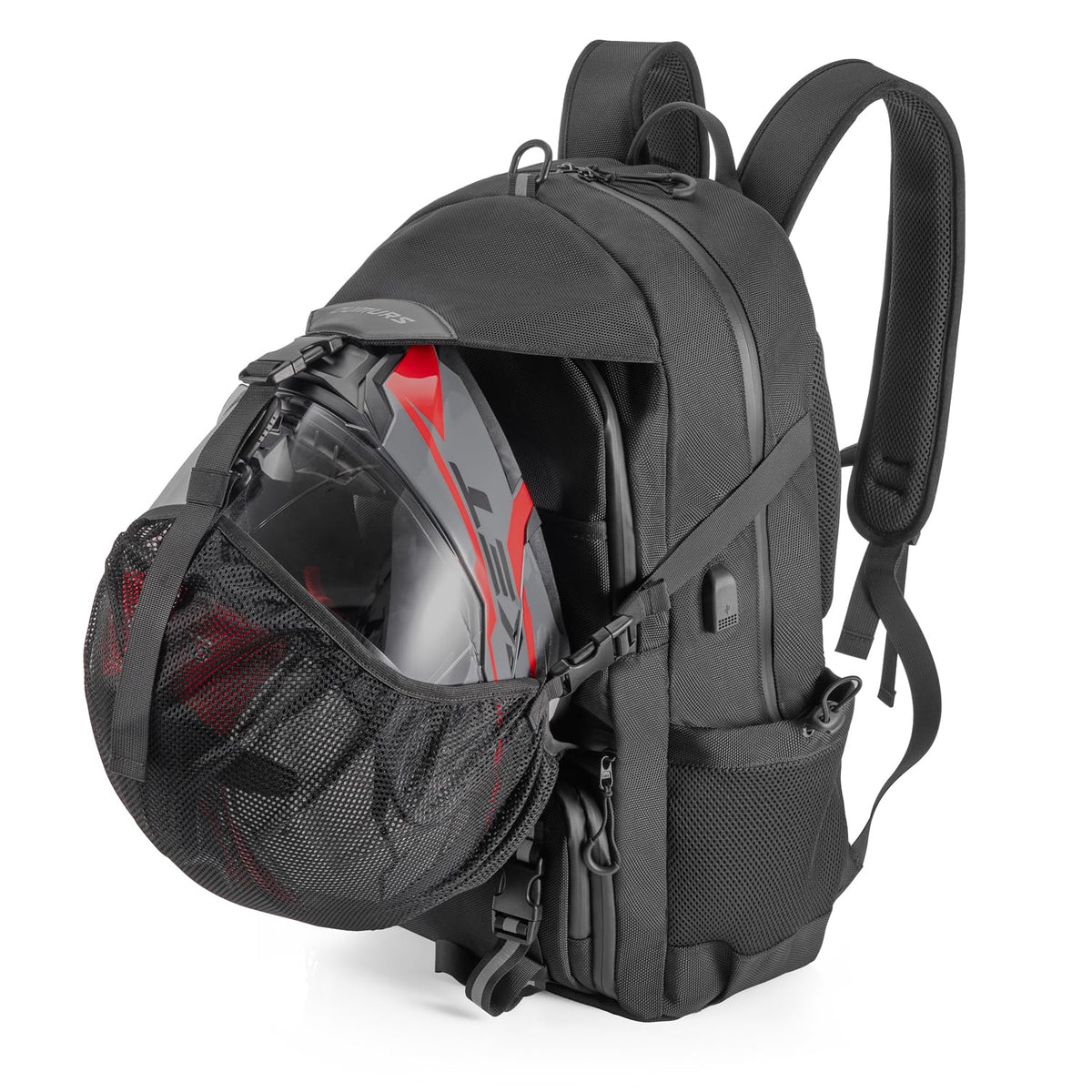 Oumurs 50L Motorcycle Helmet Backpack