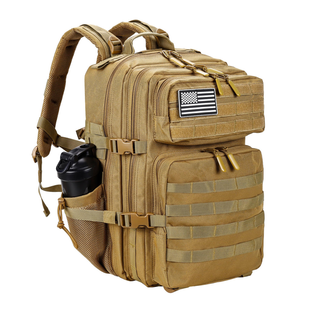 LHI 45L MOLLE Tactical Riding Backpack
