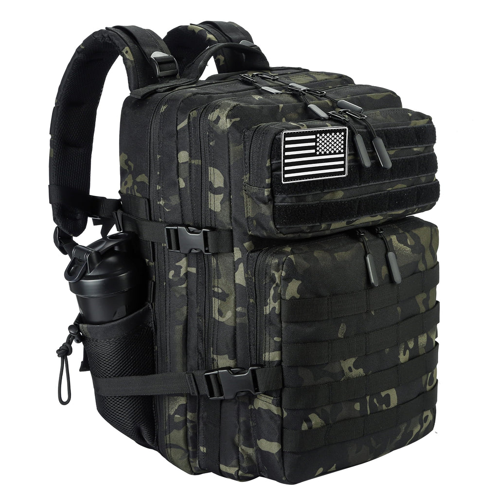 LHI 45L MOLLE Tactical Riding Backpack