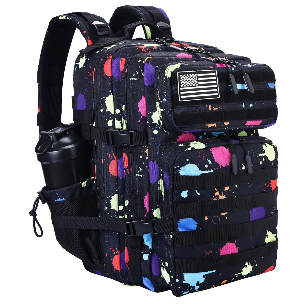 LHI 45L MOLLE Tactical Riding Backpack
