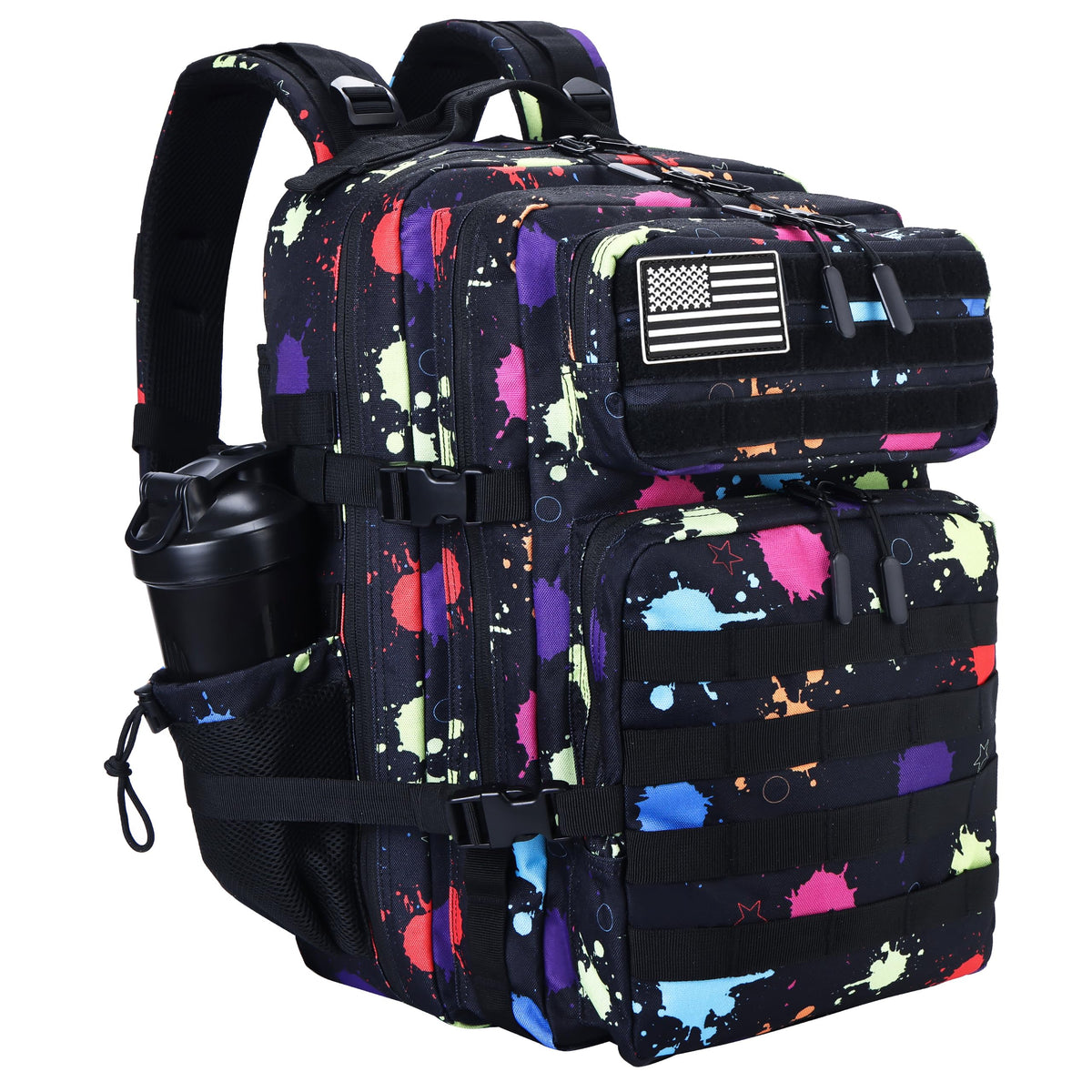LHI 45L MOLLE Tactical Riding Backpack