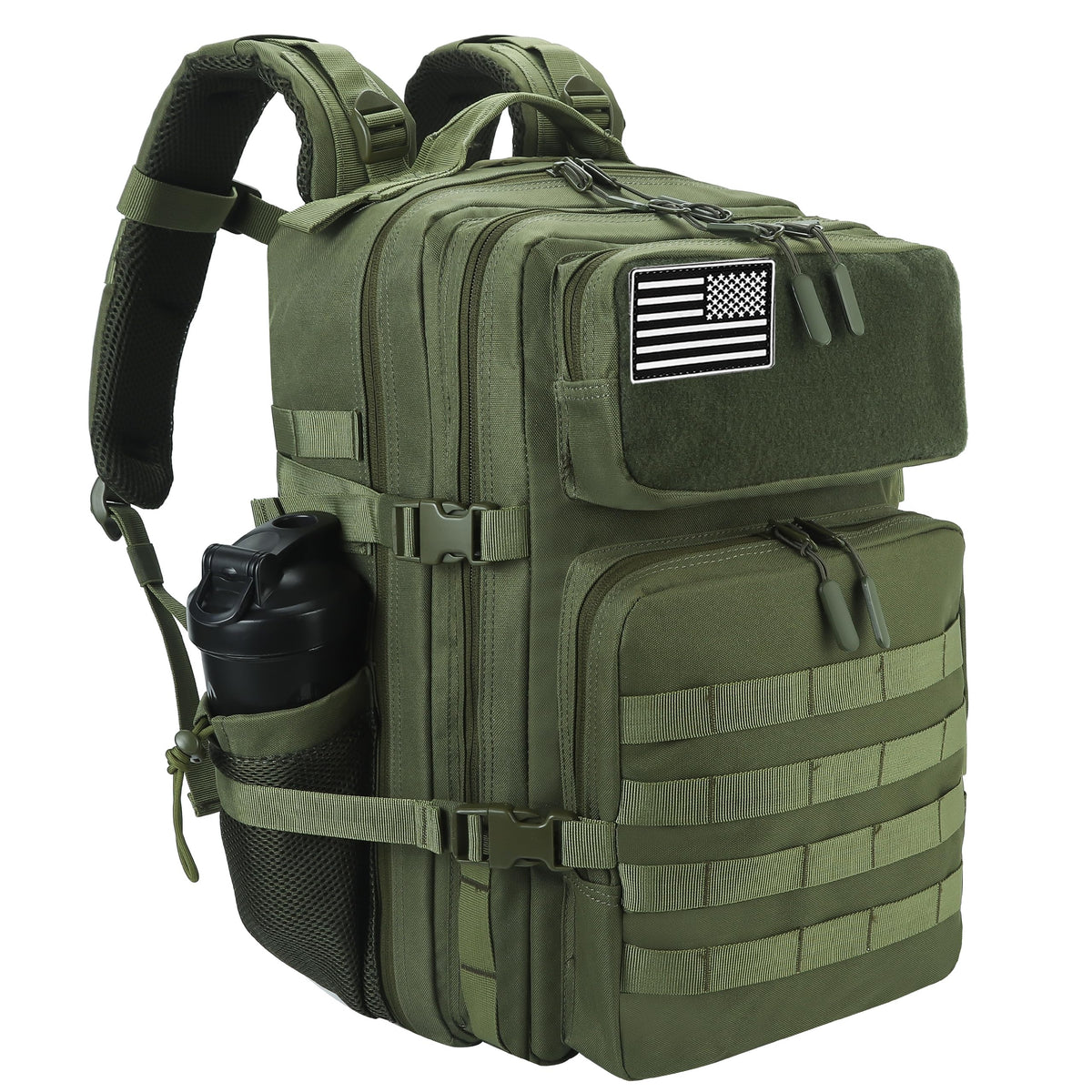 LHI 45L MOLLE Tactical Riding Backpack
