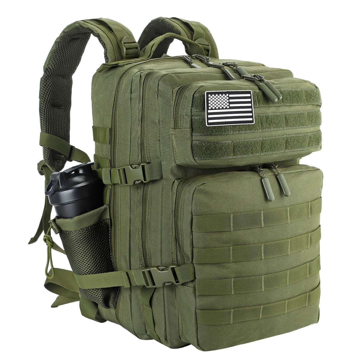 LHI 45L MOLLE Tactical Riding Backpack
