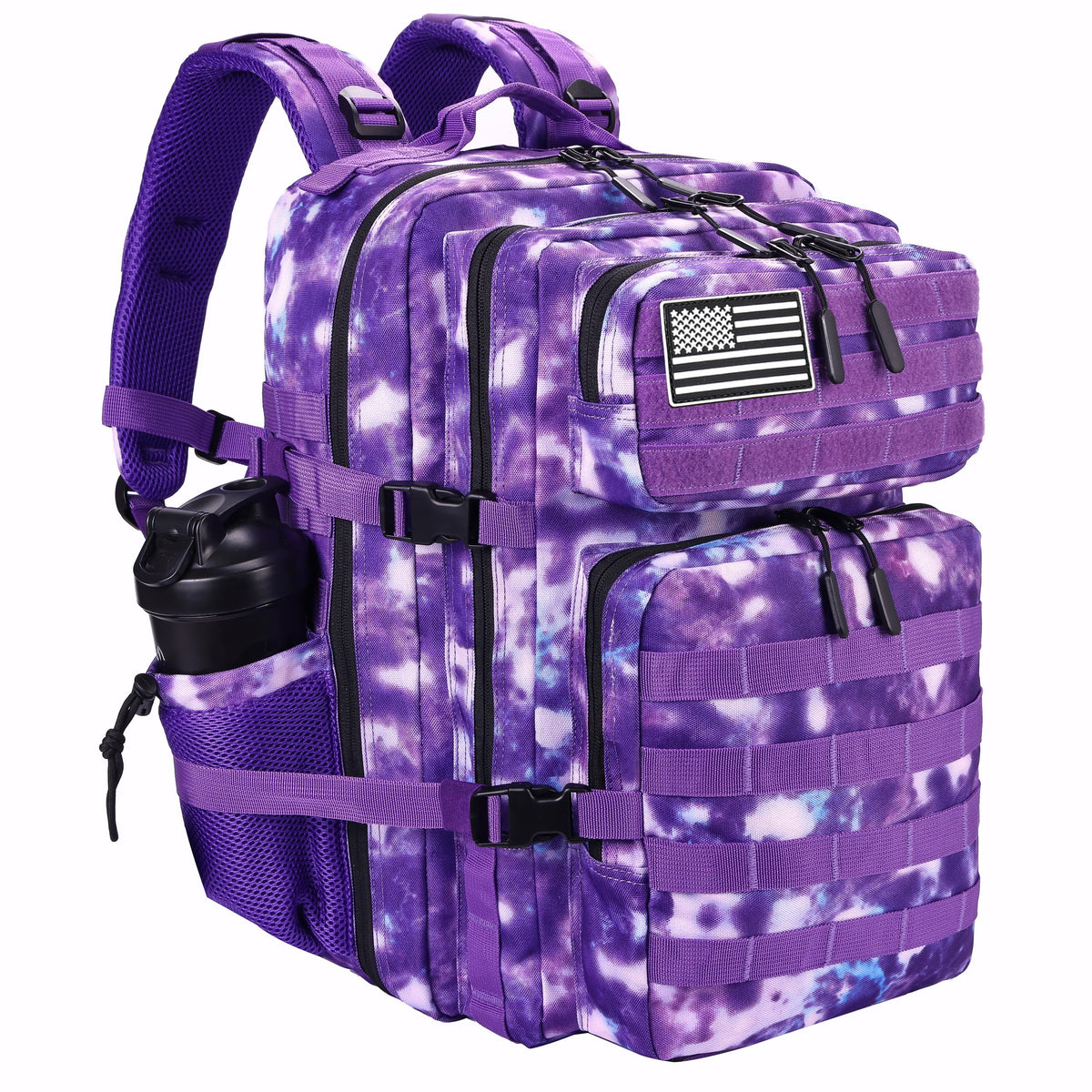 LHI 45L MOLLE Tactical Riding Backpack